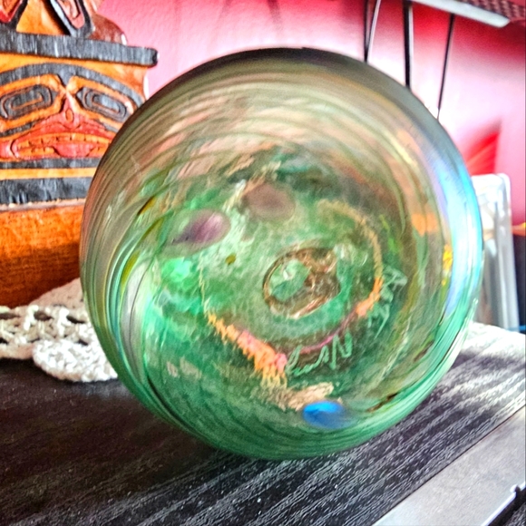 Arte Vargas Art Glass Vase - Picture 3 of 3
